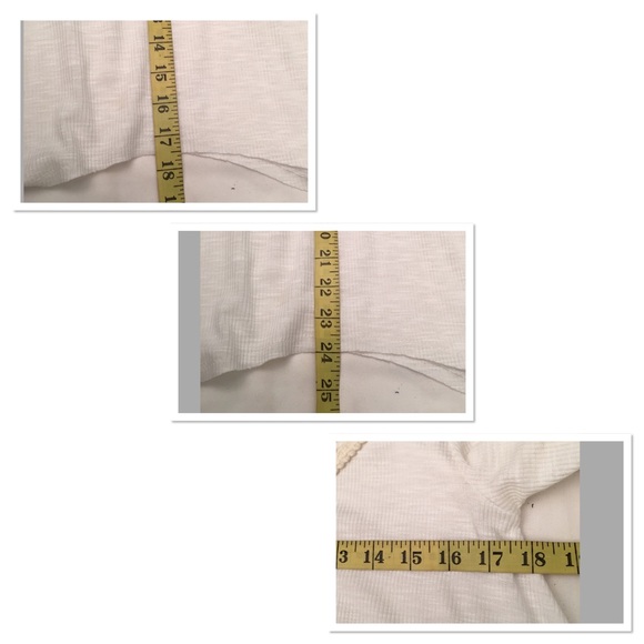 Democracy Top Asymmetrical hem size Sm cream *NOTE - Picture 6 of 8